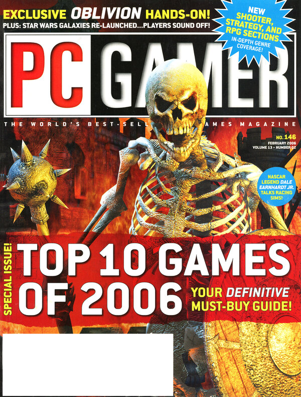 PC Gamer 2006 02 cover
